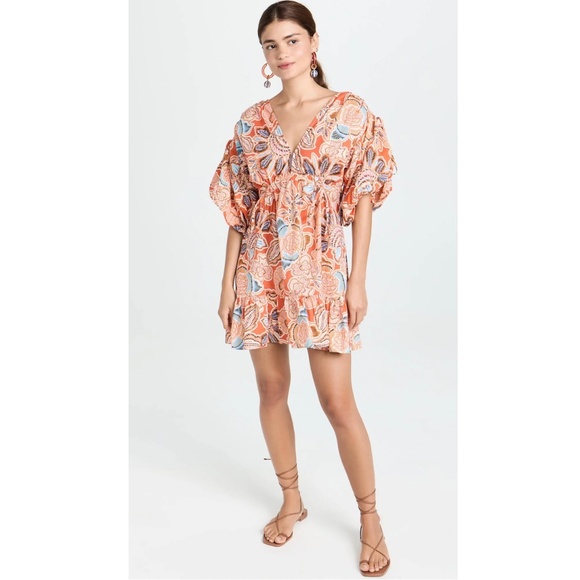 Sari Floral Mini Dress | Misa - Picture 1 of 6